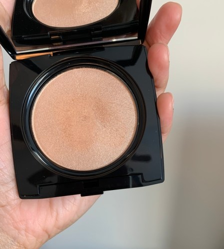 Lancome Dual Finish Highlighter Sparkling Peche Dark Skin