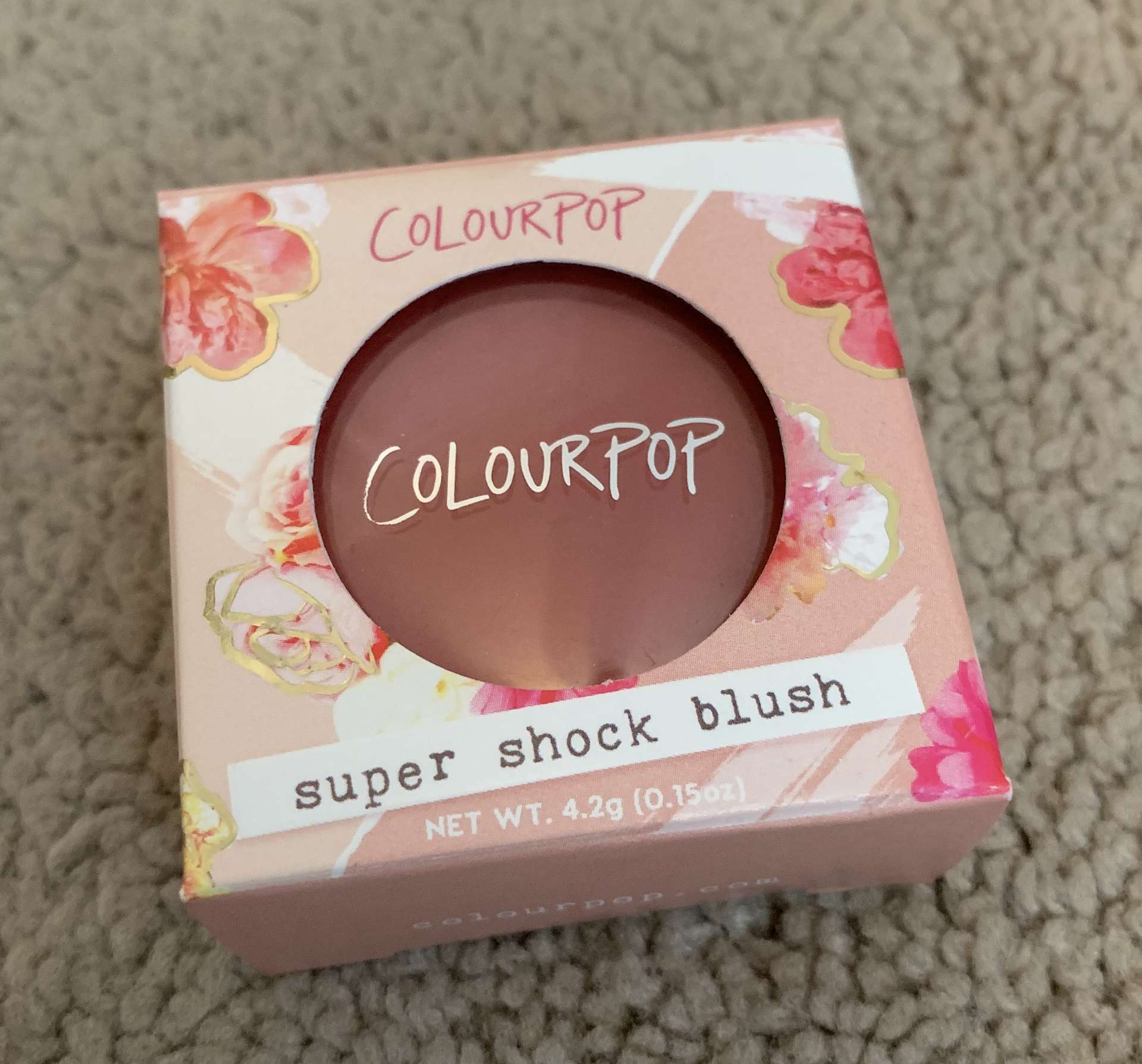 Colourpop Super Shock Blush in Yes She Did Swatch