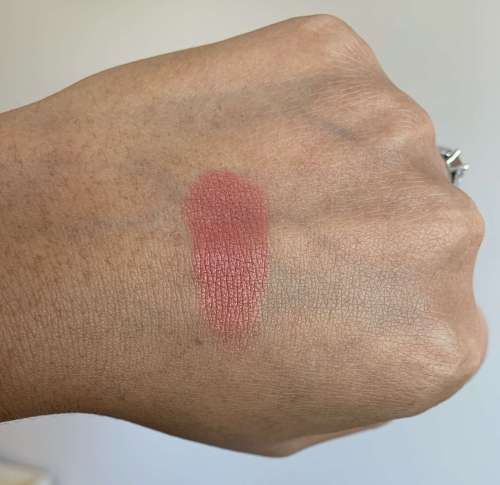 Covergirl Trublend So Flushed High Pigment Blush in 360 Sweet Seduction swatch medium dark skin