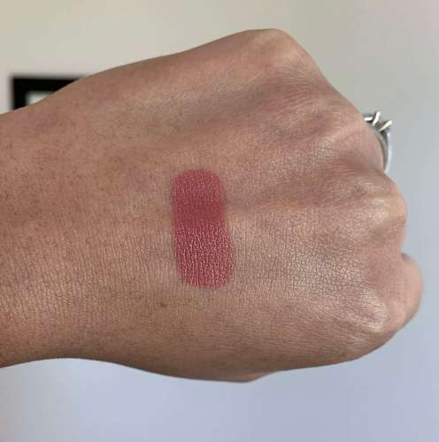 NARS Satin Lipstick Tolede swatch medium dark skin