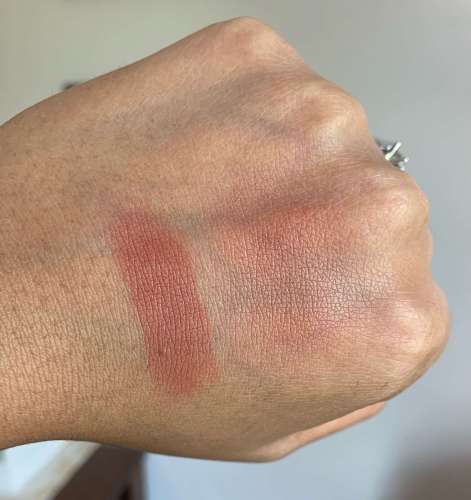 Pat McGrath Divine Blush Review and Swatch on medium dark skin (Paradise Venus)