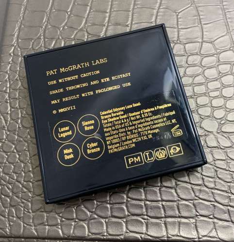 Pat McGrath Celestial Odyssey Luxe Quad Bronze Borealis Swatches