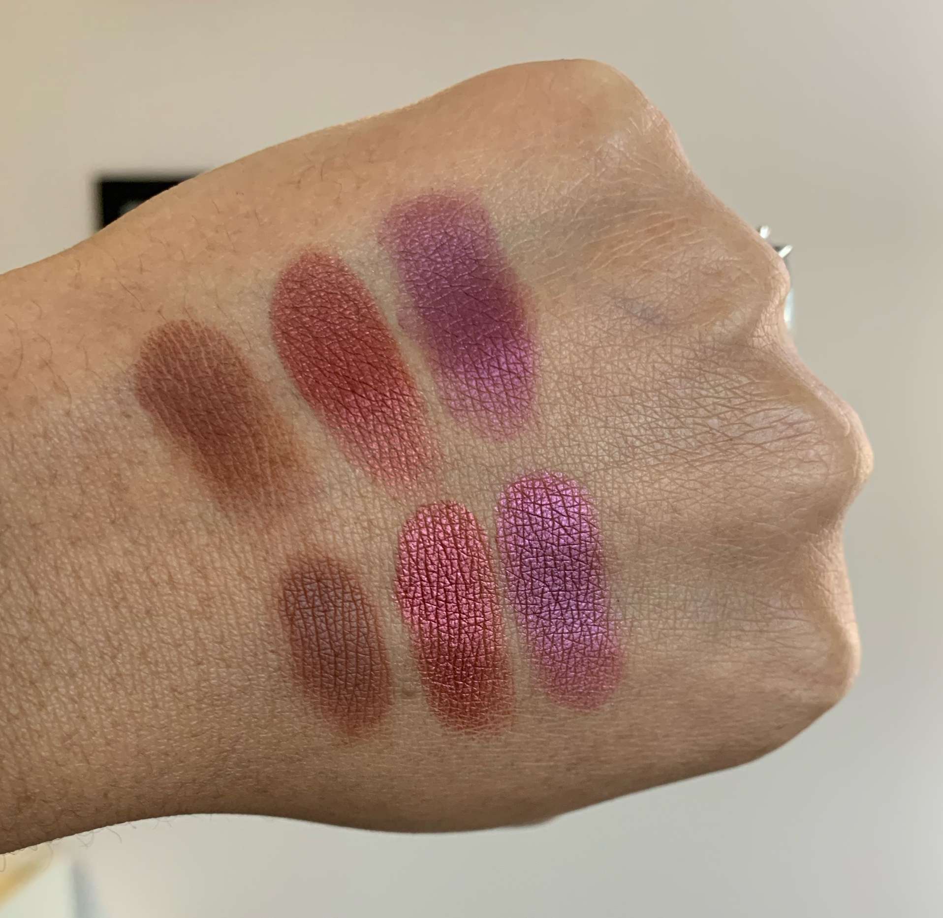 MAC Bougie Babe, Dare To Diva, and Hollywood Heroine Eyeshadows Dupes Swatches