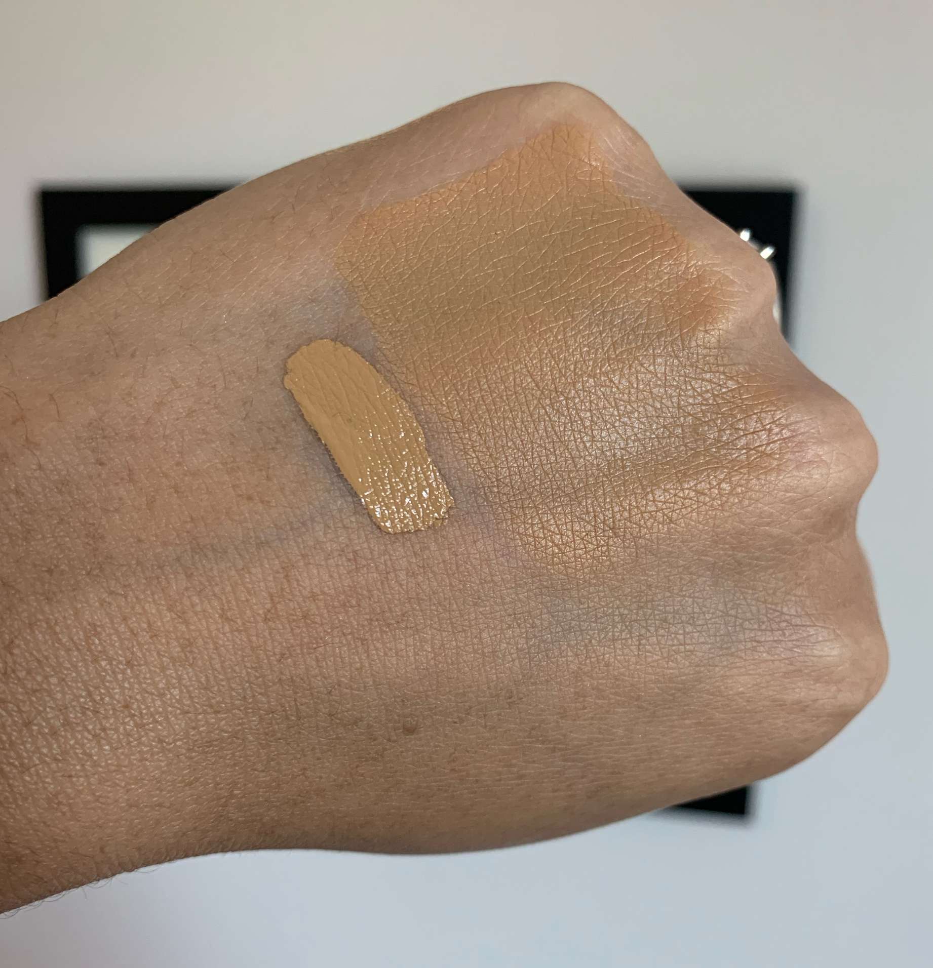 Dior Forever Skin Correct 4WO Swatch on Medium Dark Skin