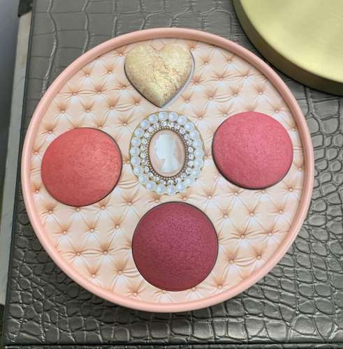 Pat McGrath Blushing Delights Blush and Highlighter Palette Swatches