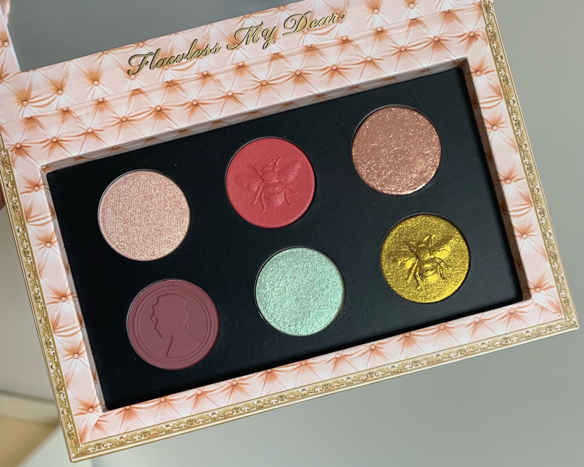Pat McGrath x Bridgerton 2 Belle of the Ball Eyeshadow Palette Swatches