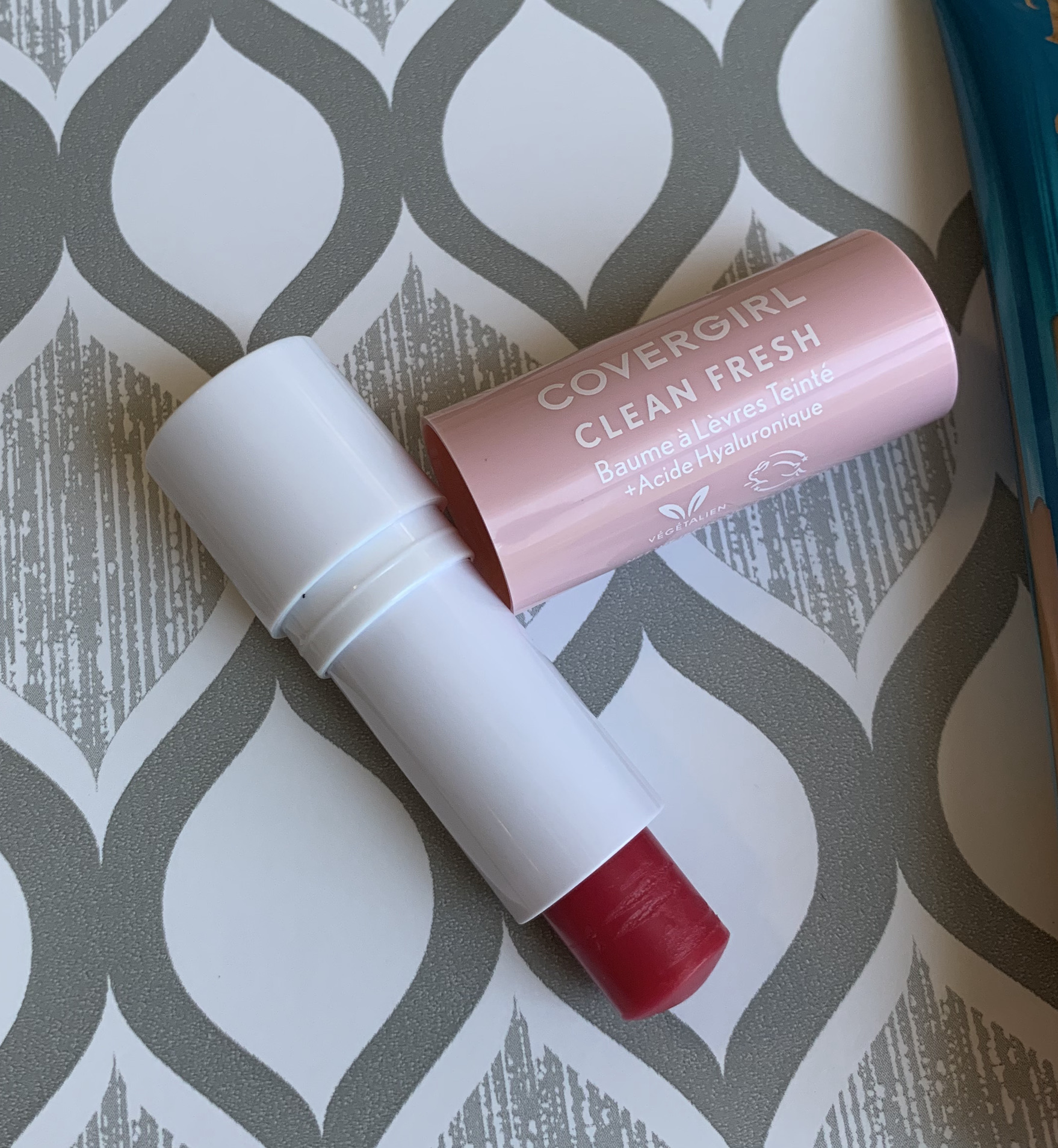Covergirl Clean Fresh Tinted Lip Balm in Red Maple Bloom Swatch