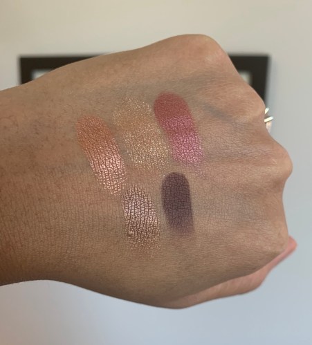 Dior 5 Couleurs Eyeshadow Palette 689 Mitzah Swatches on Medium Dark Skin