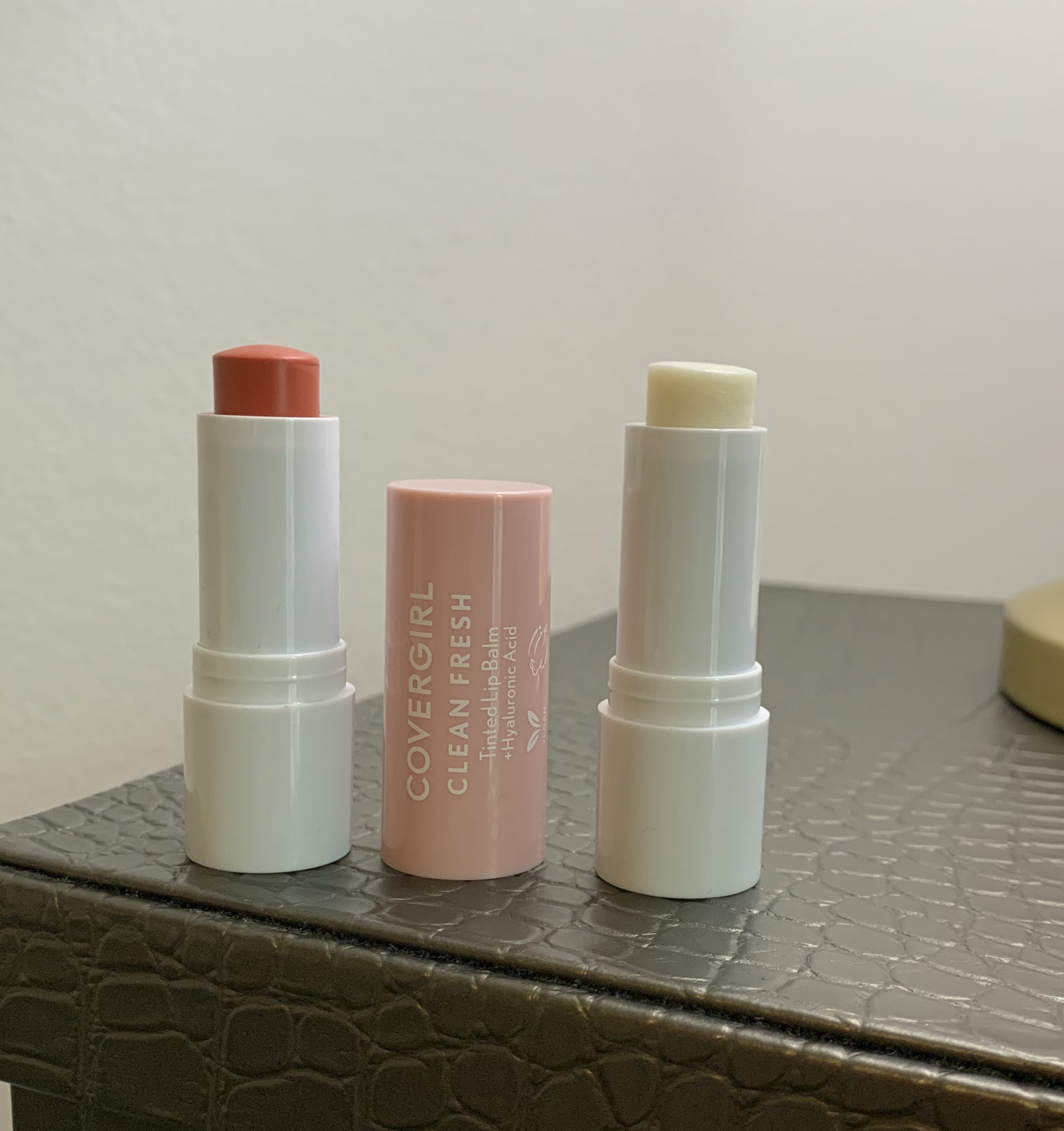 Covergirl Clean Fresh Tinted Lip Balm in Made for Peach and Clear