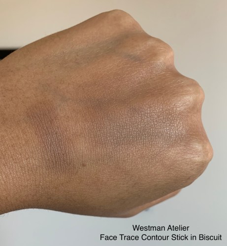 Westman Atelier Biscuit Face Trace Contour Stick Swatch Medium Dark Skin