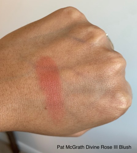 Pat McGrath Divine Rose III/3 Blush Swatch Medium Dark Skin