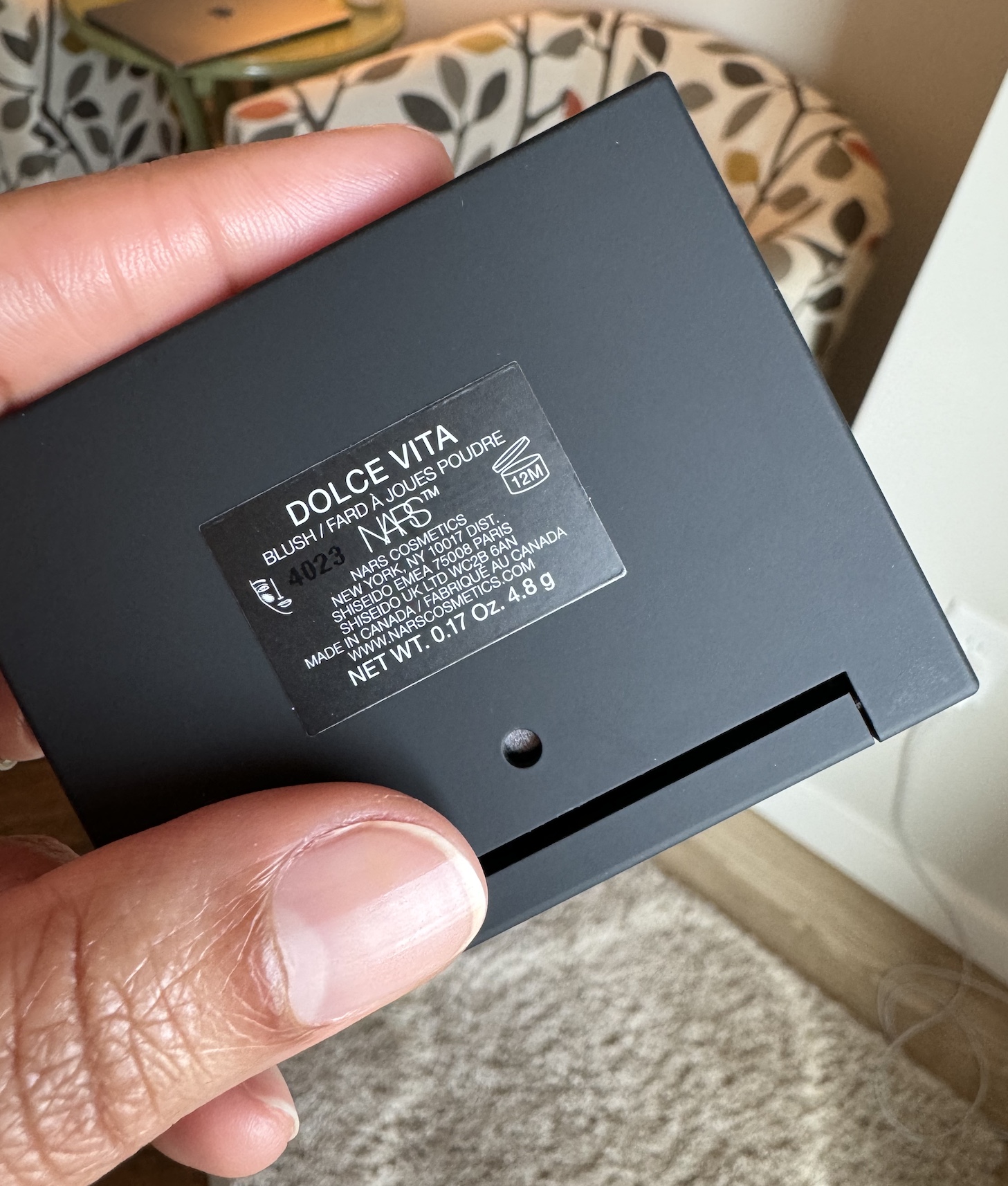 NARS Dolce Vita Talc-Free Blush Swatch