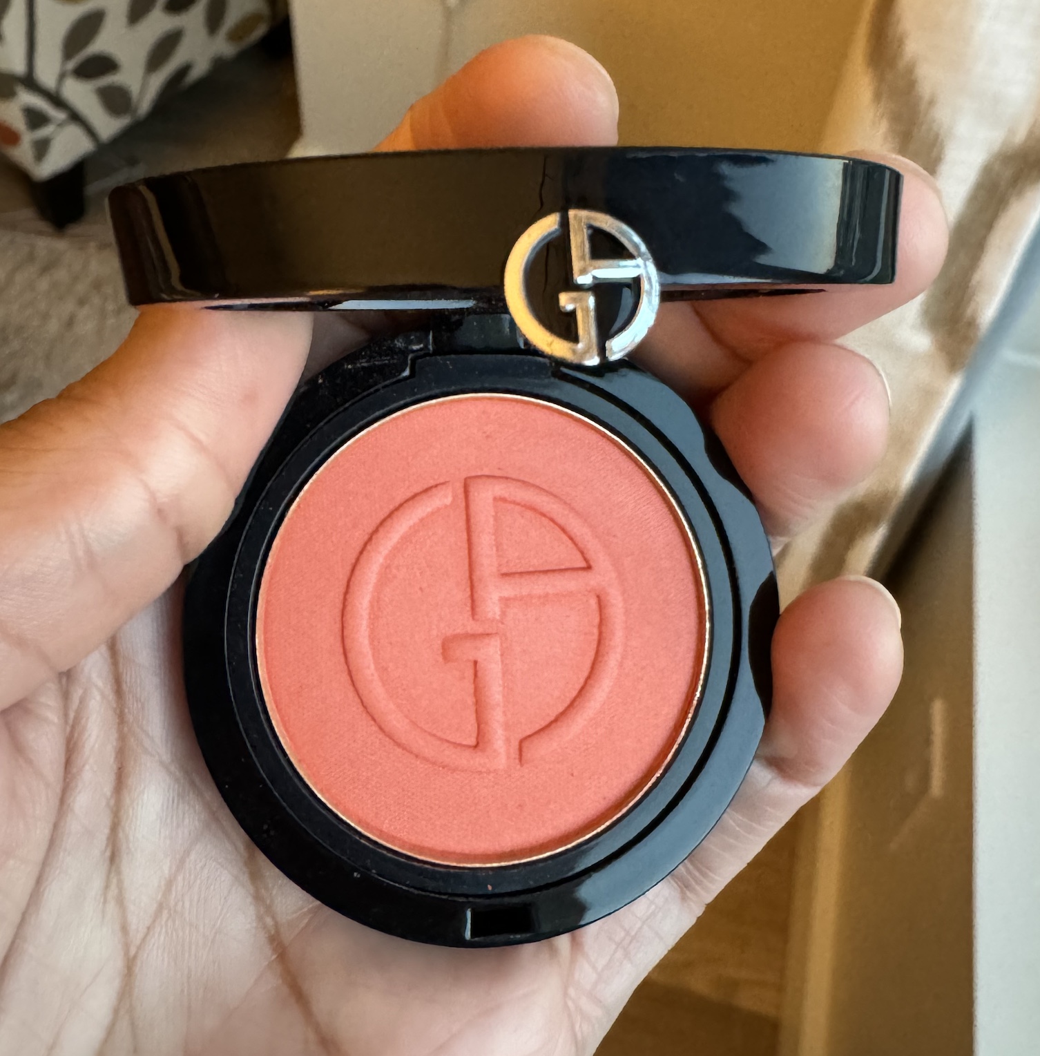 Armani Luminous Silk Glow Blush Swatch 30 Offbeat