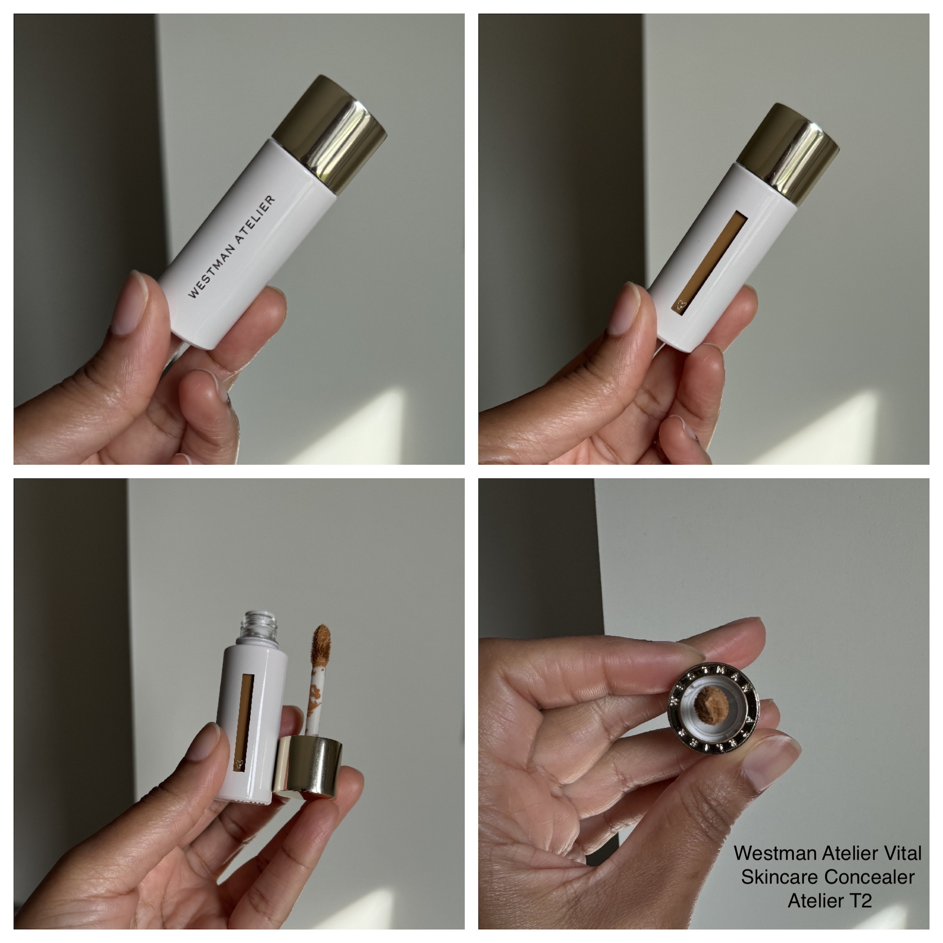 Westman Atelier Vital Skincare Concealer T2 Review Swatches