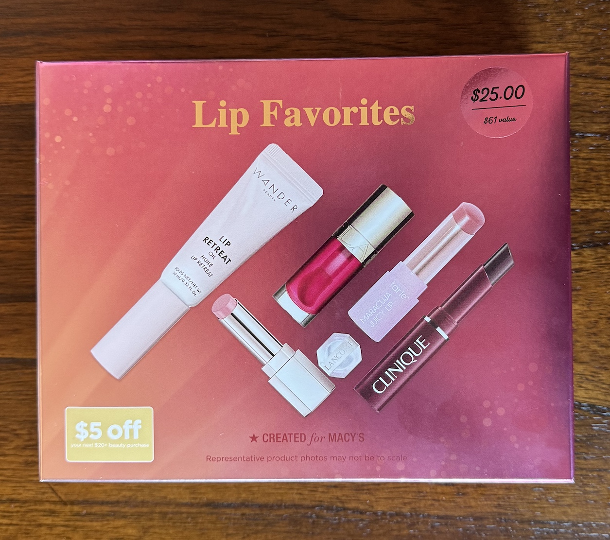 Clarins Lip Comfort Oil Pitaya, Clinique Almost Lipstick Black Honey, Lancome Lip Idole Butterglow Keep It Glowy, Tarte Maracuja Juicy Lip Balm Rose, and Wander Beauty Lip Retreat Oil Oasis Glow Review and Swatches
