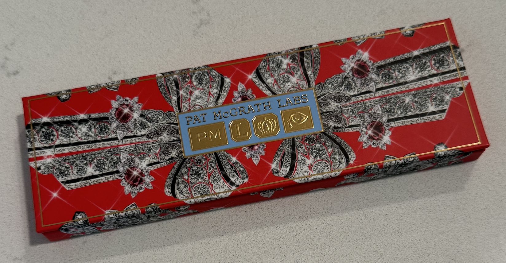 Pat McGrath Luminous Legends Dawn Divinity Eye Shadow Palette Swatches