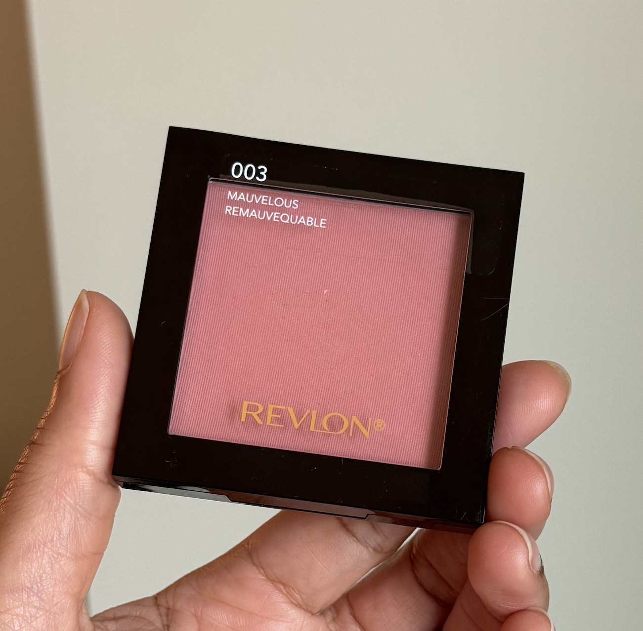 Revlon Powder Blush Mauvelous 003 Swatch