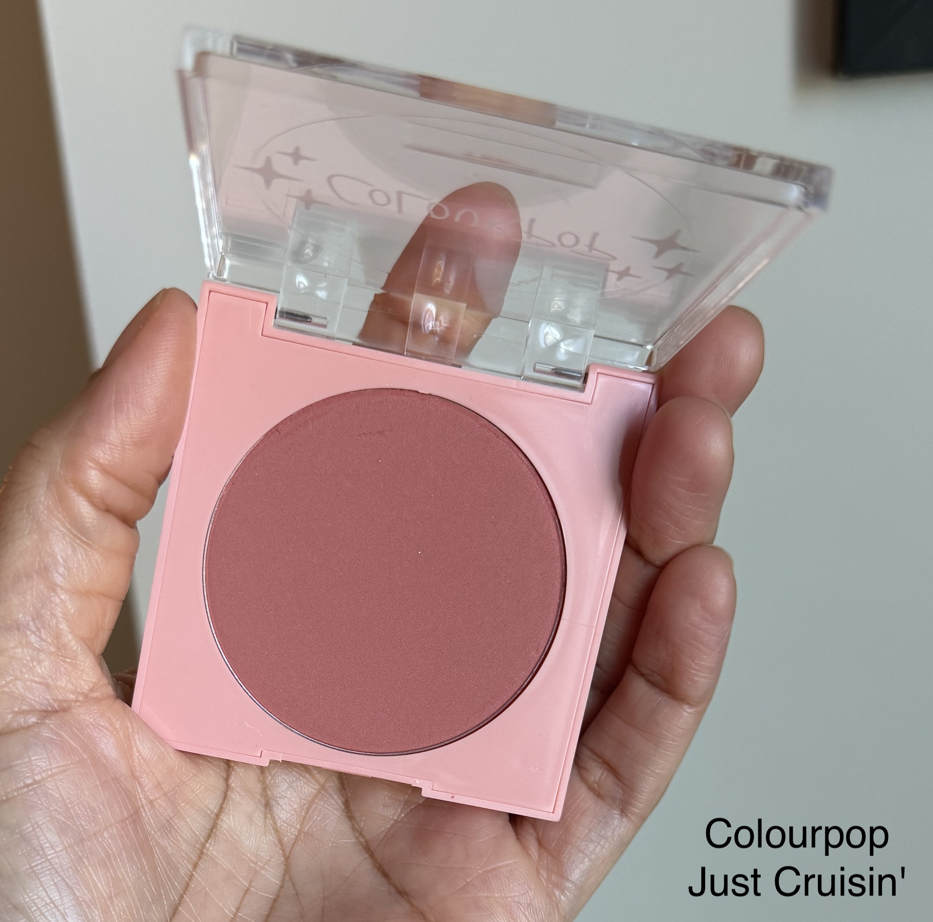 Colourpop Pressed Powder Blush Just Cruisin' Swatch