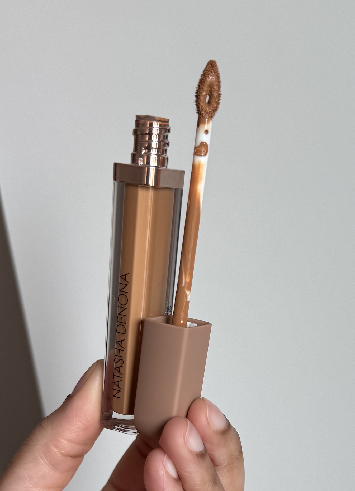 Natasha Denona Hy-Glam Concealer NY12 Swatch Medium Dark Skin