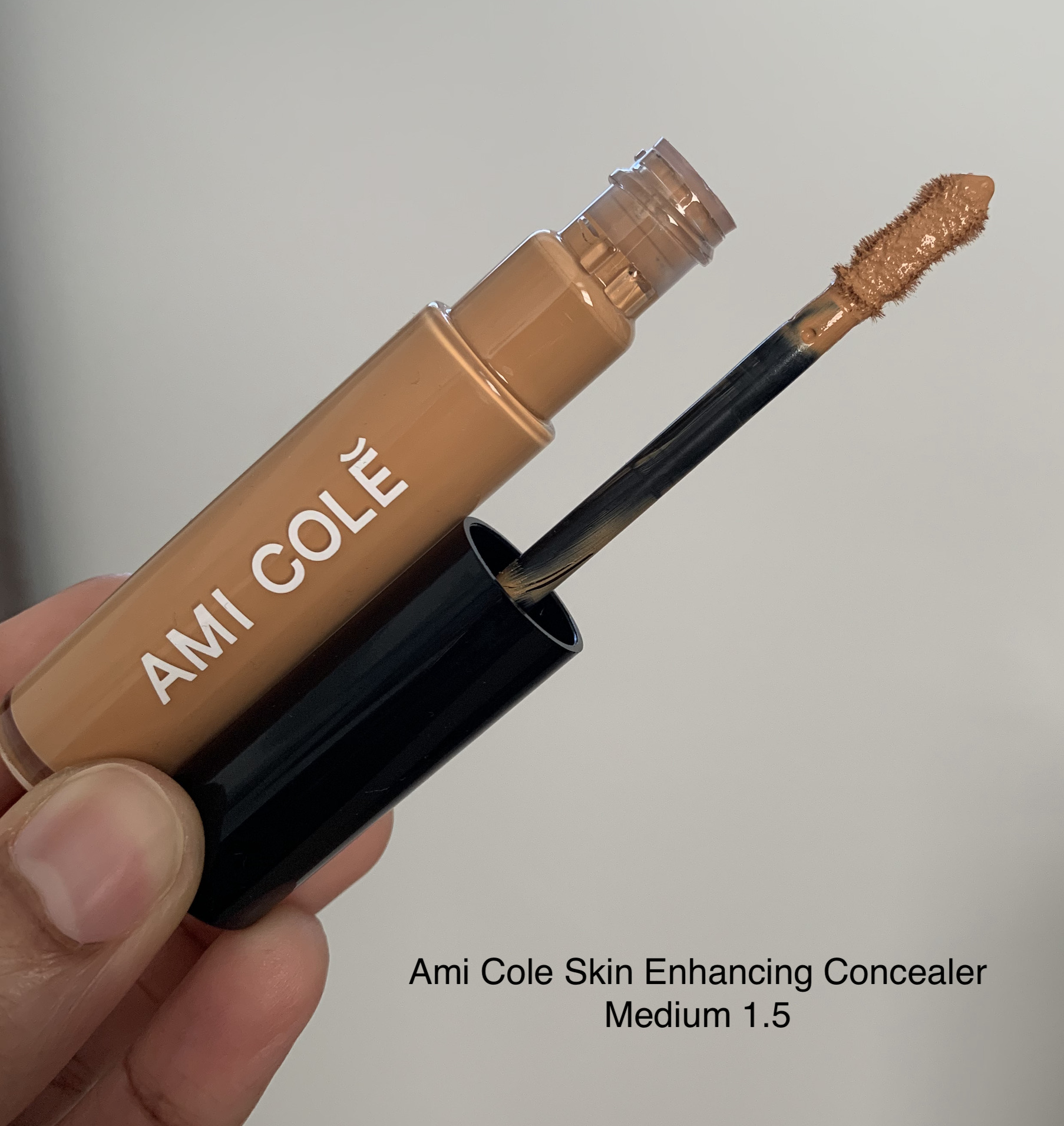 Ami Cole Skin Enhancing Concealer Medium 1.5 Swatch Medium Dark Skin