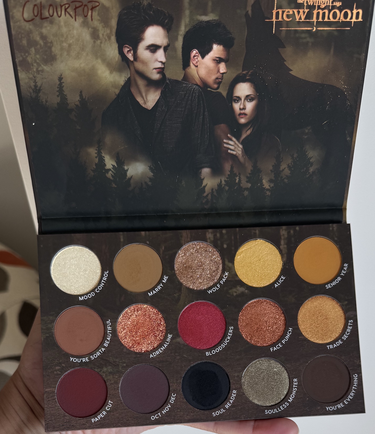 Colourpop New Moon Eyeshadow Palette Review and Swatches Medium Dark Skin
