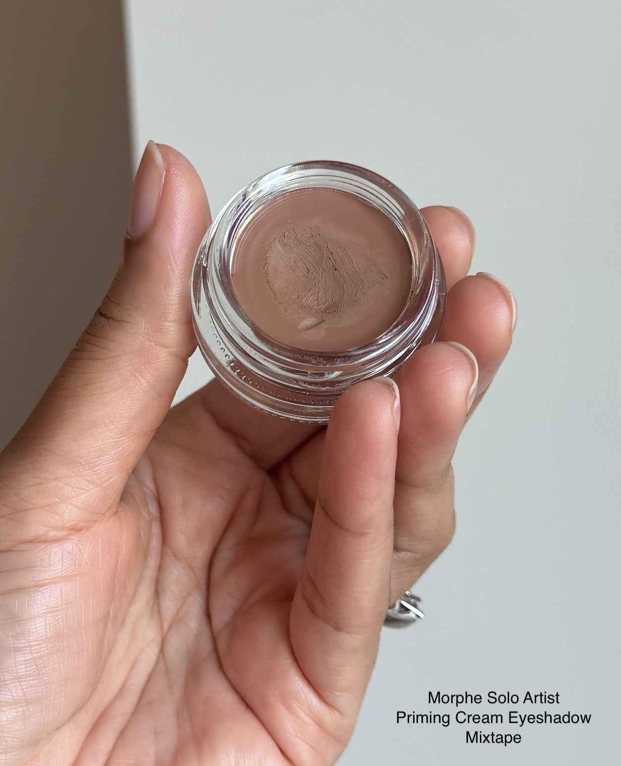 Morphe Solo Artist Priming Cream Eyeshadow Mixtape Swatches Medium Dark Skin