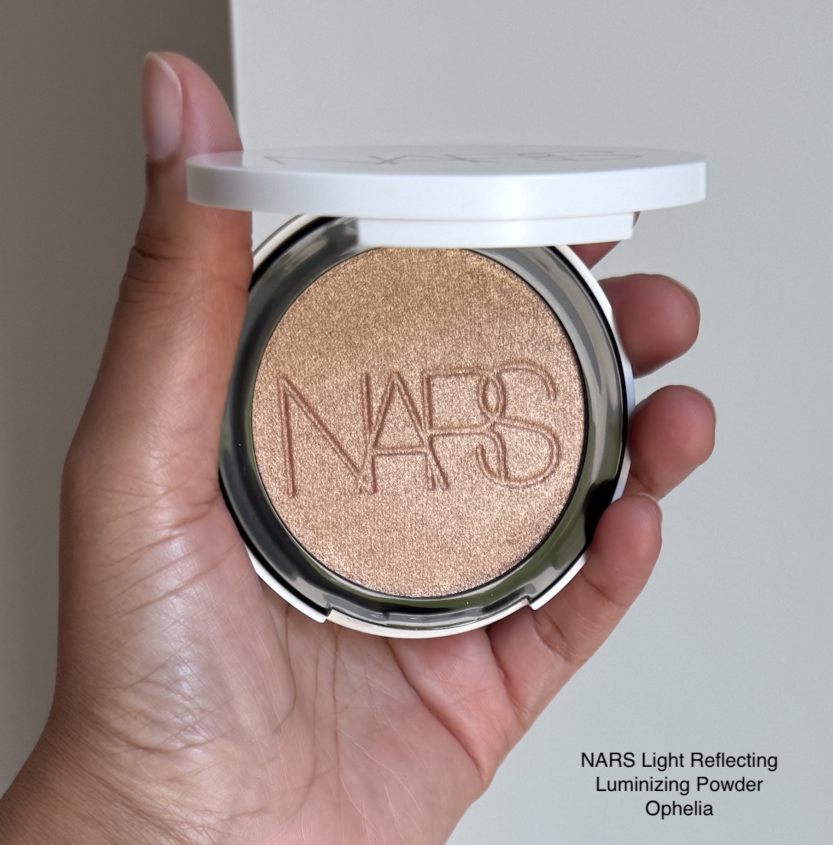 NARS Light Reflecting Luminizing Powder Ophelia Swatches Review