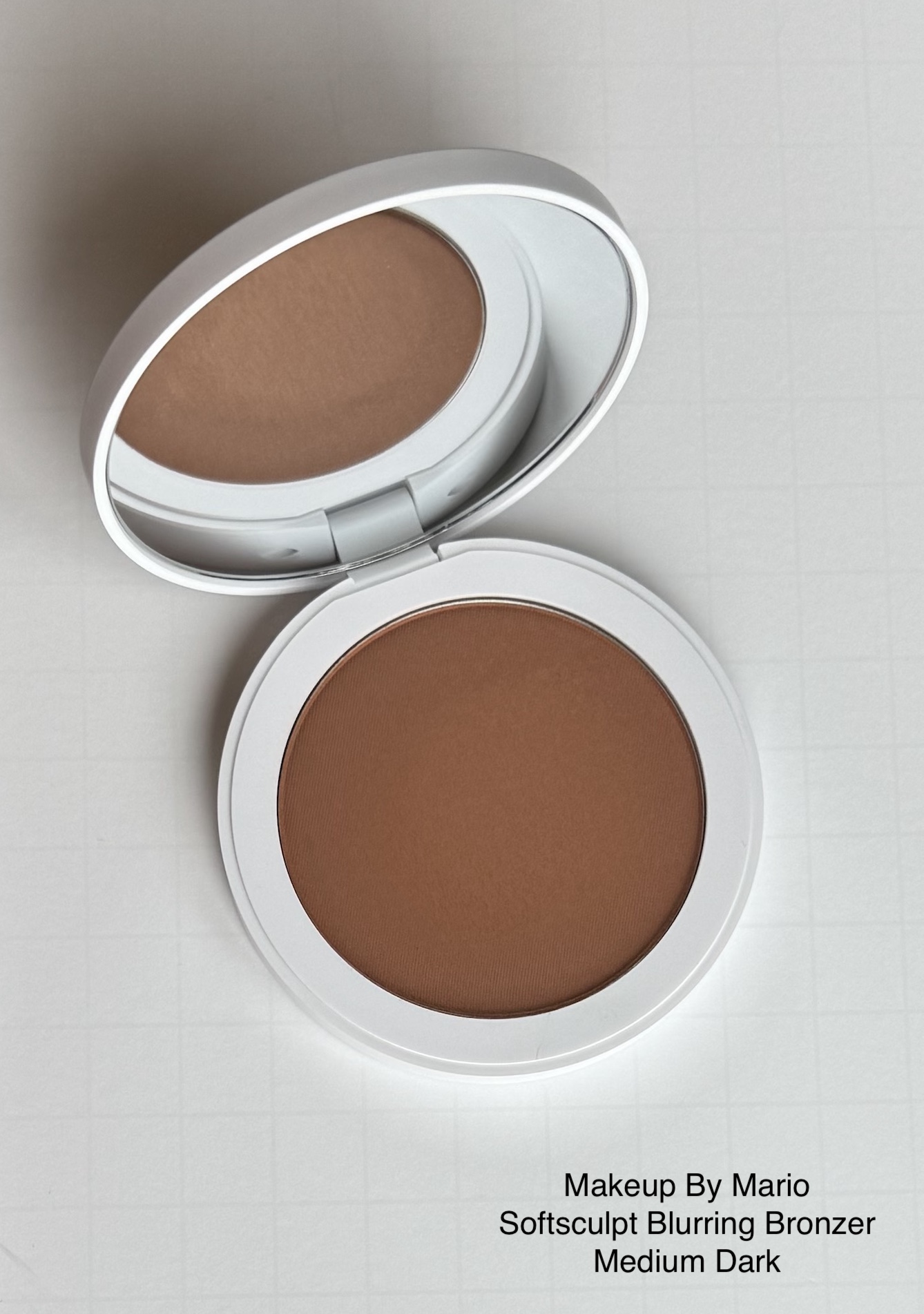 Makeup By Mario Softsculpt Blurring Bronzer Medium Dark Swatches and Review