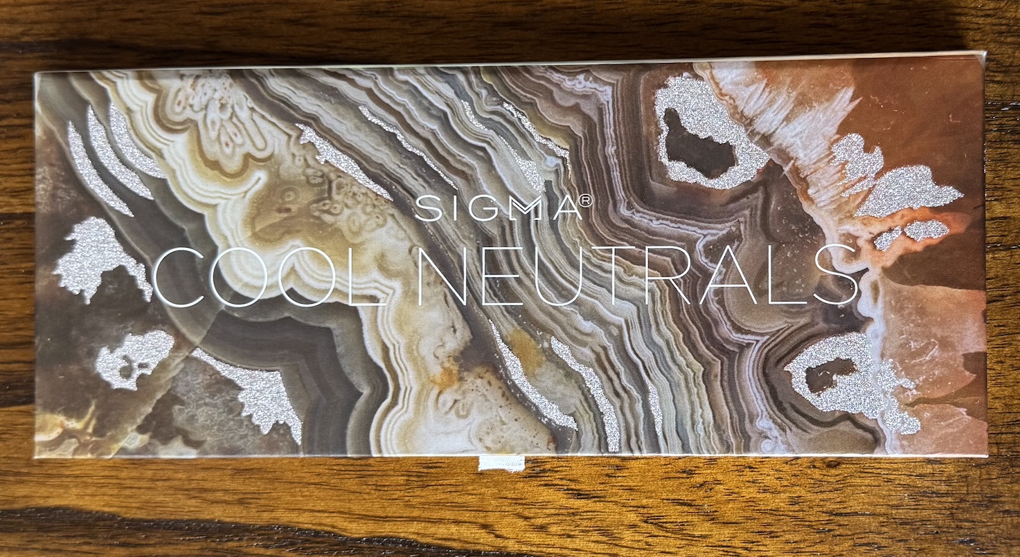 Sigma Cool Neutrals Eyeshadow Palette Swatches