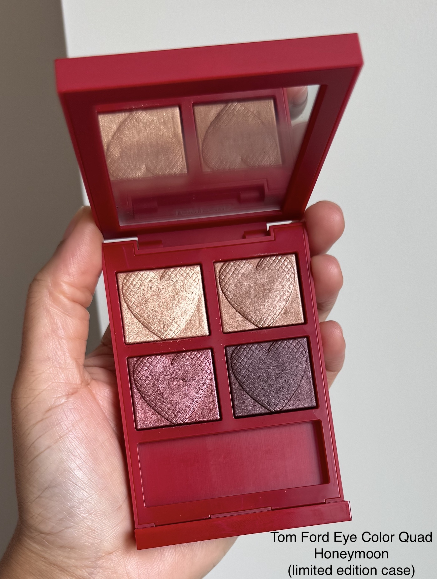 Tom Ford Eye Color Quad Eyeshadows Honeymoon Review Swatches