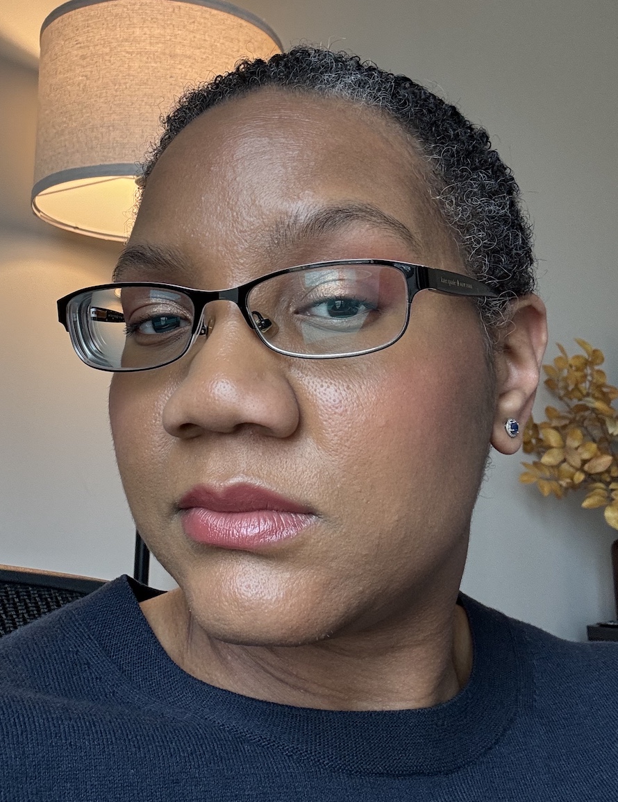 Wearing Natasha Denona Bloom Eyeshadow Palette Medium Dark Skin