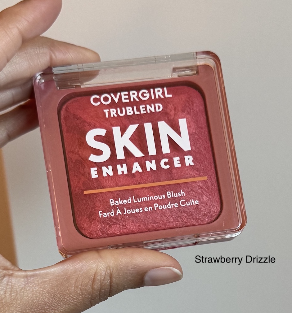CoverGirl TruBlend Skin Enhancer Baked Luminous Blush (Strawberry Drizzle 420) Review Swatches