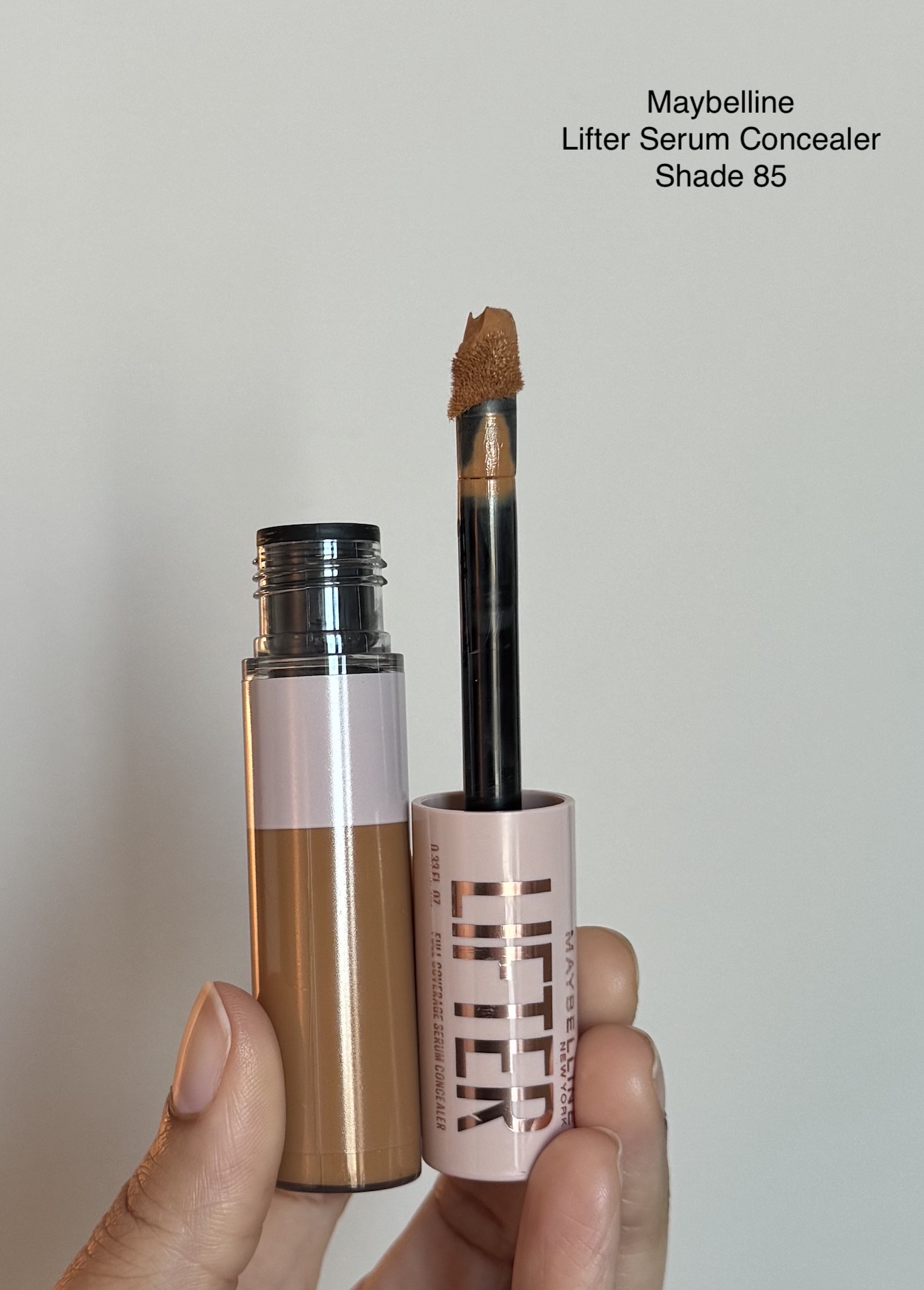 Maybelline LIfter Serum Concealer 85 Review and Swatches