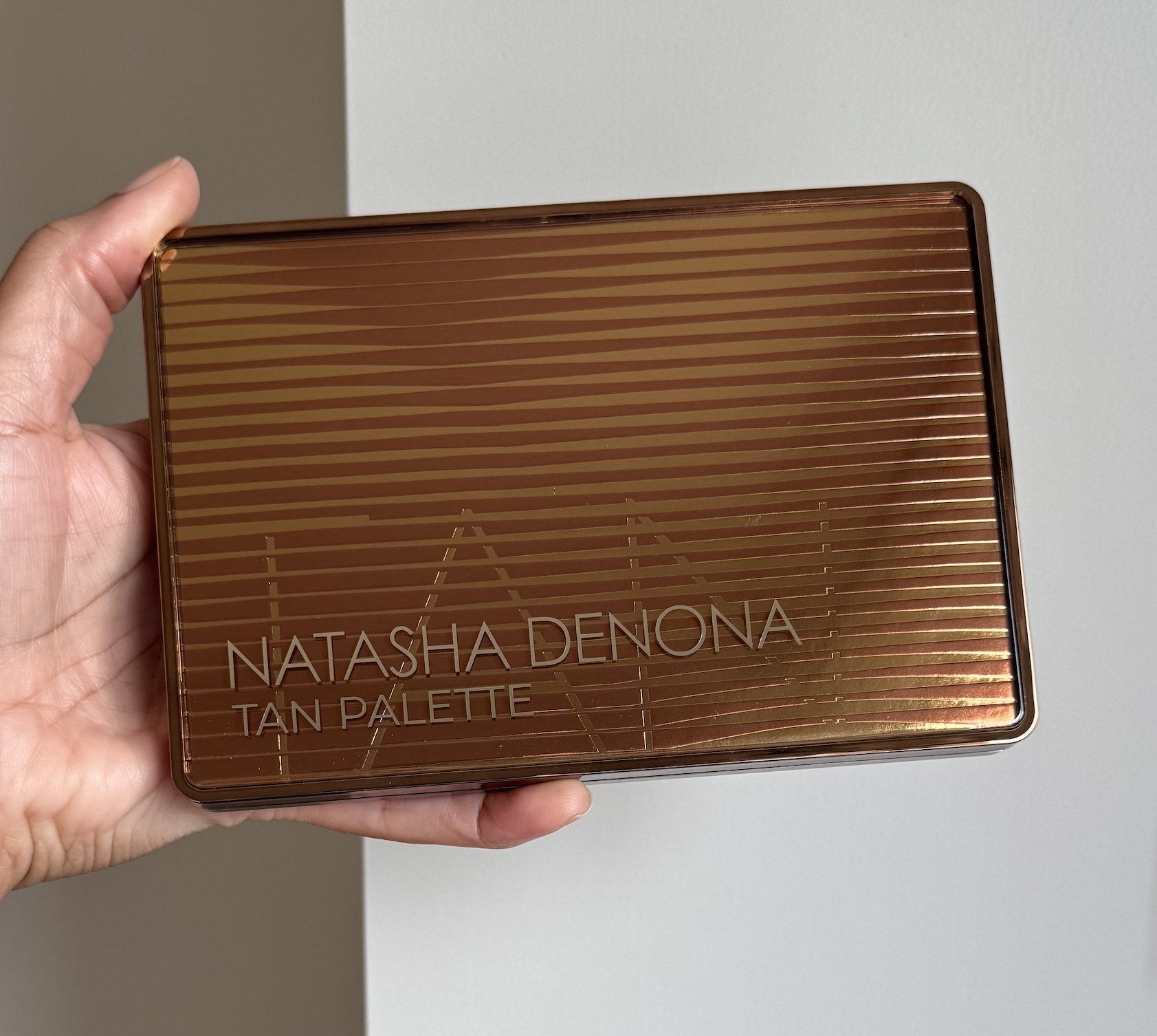 Natasha Denona Tan Eyeshadow Palette Swatches Medium Dark Skin